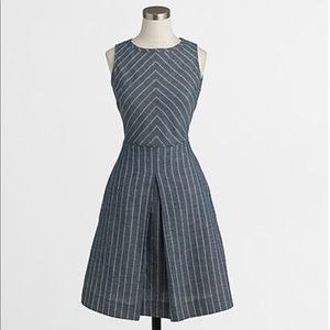 J Crew Chevron Striped Dress